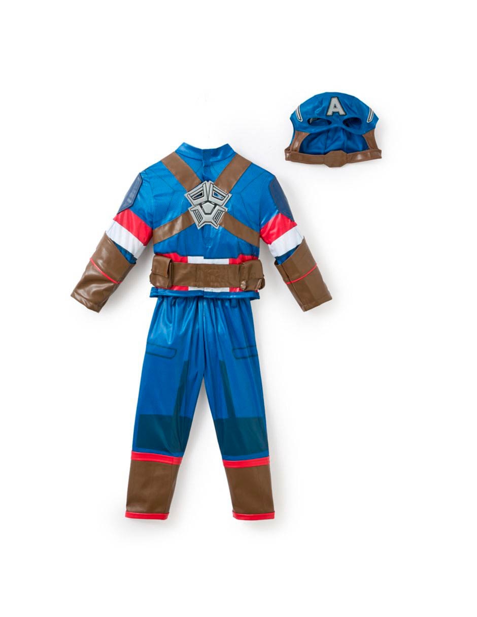 Disfraz de superhéroe Capitan America para niño 2