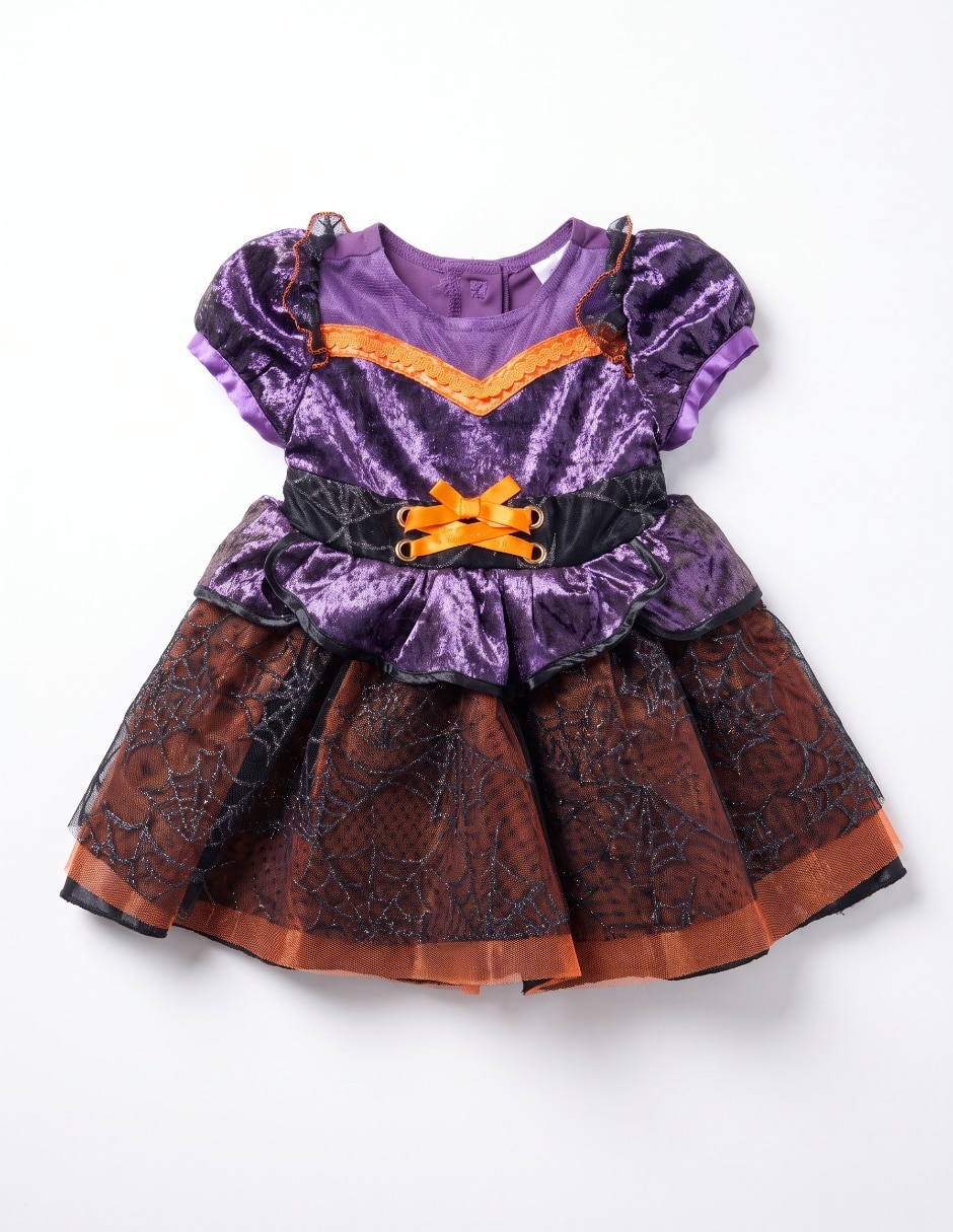 Disfraz de bruja Minnie Mouse para niña 3