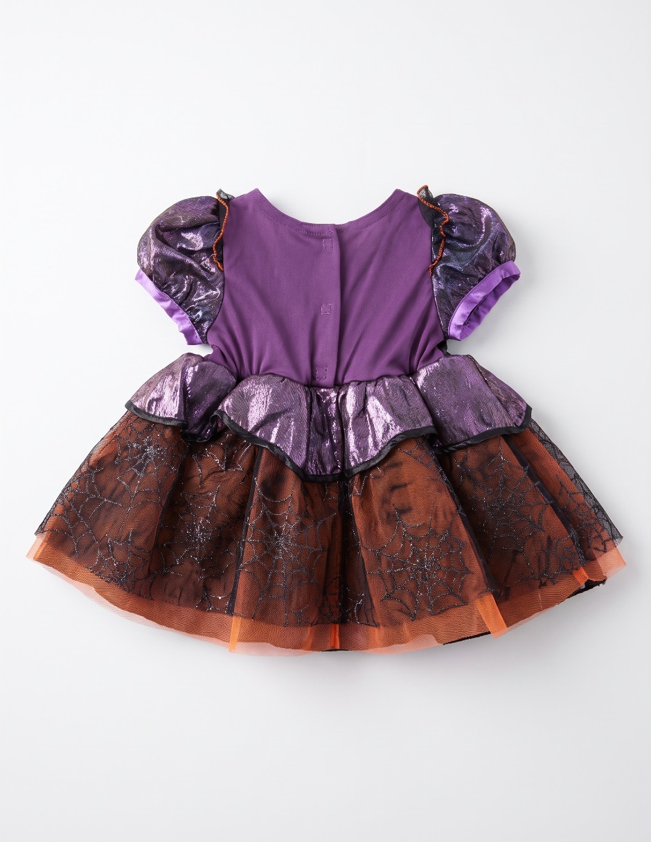 Disfraz de bruja Minnie Mouse para niña 4