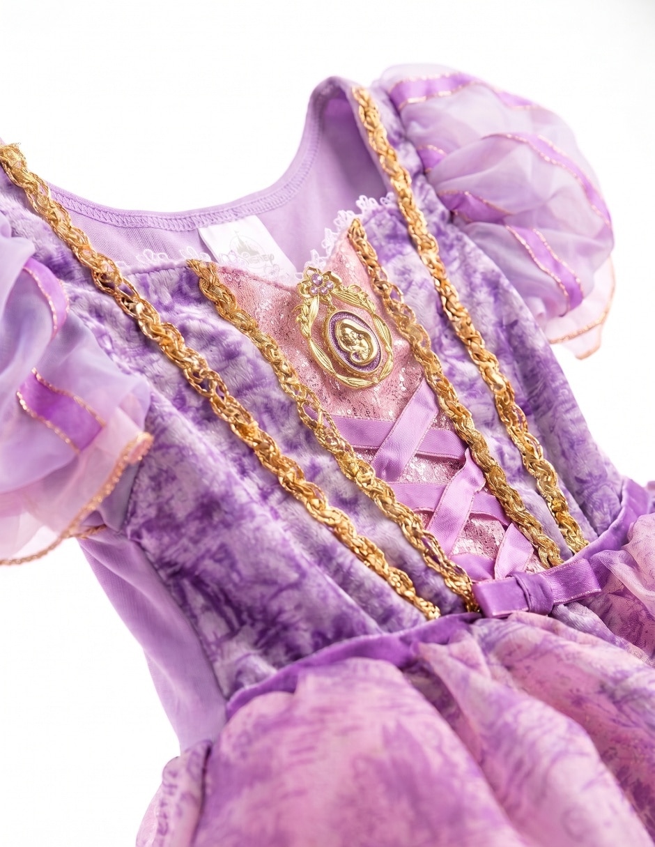 Disfraz de princesa Rapunzel para niña 6