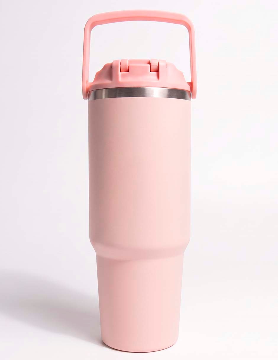 Termo de acero inoxidable con tapa de rosca 930 ml 4