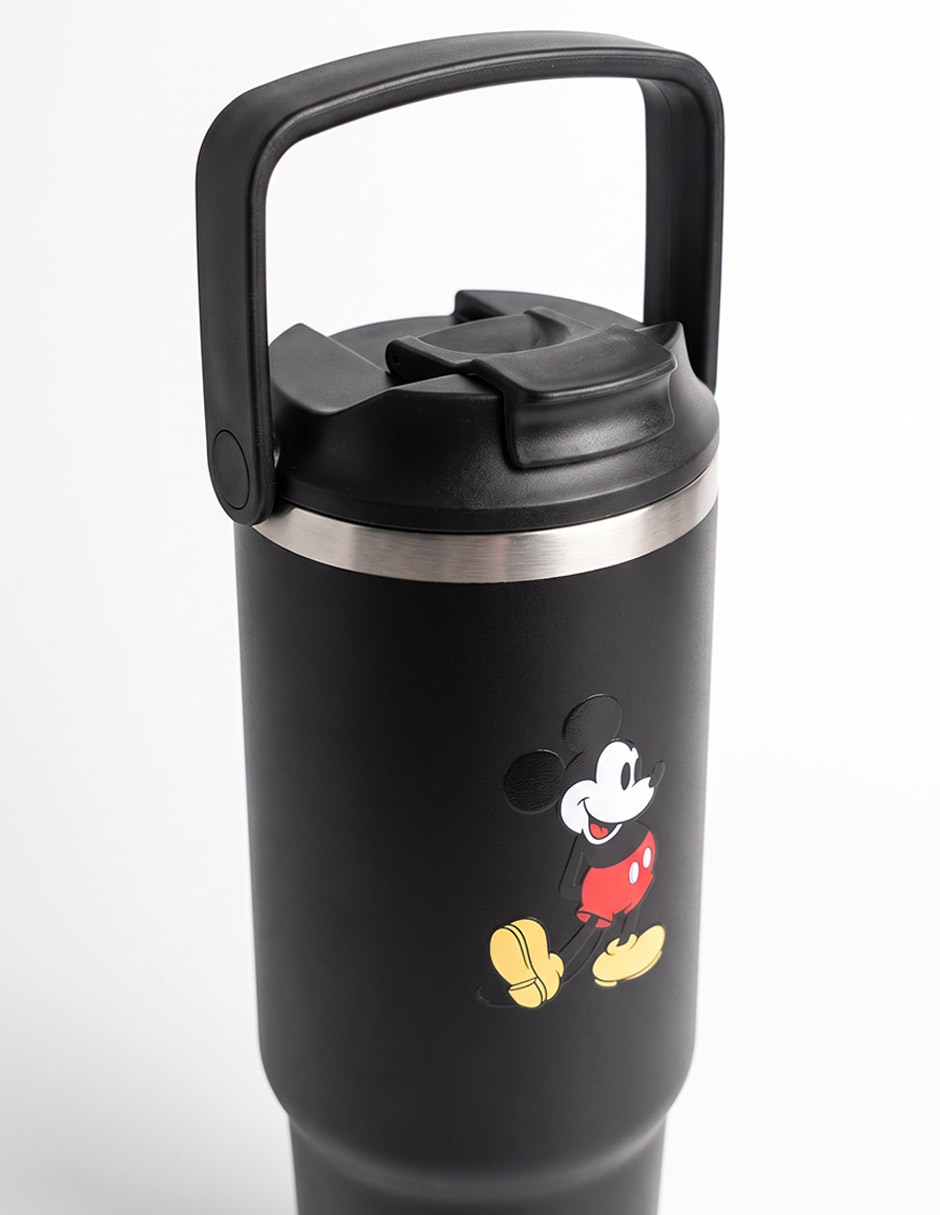 Termo de acero disney con tapa rosca 930 ml