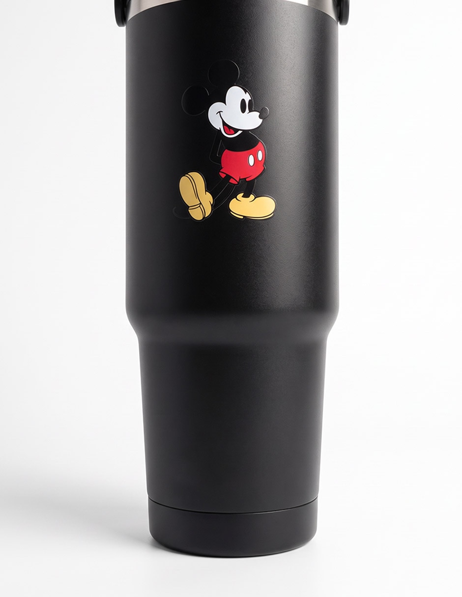 Termo de acero disney con tapa rosca 930 ml
