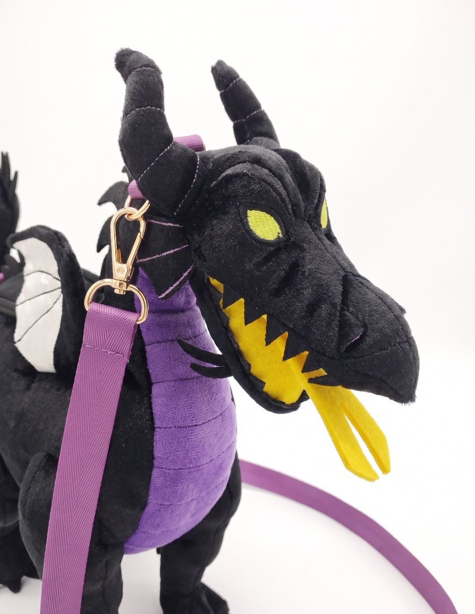 Bolsa crossbody Maléfica Dragón para mujer 4