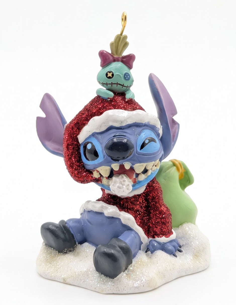 Ornamento navideño Disney store Stitch Ornamento navideño Disney store Stitch