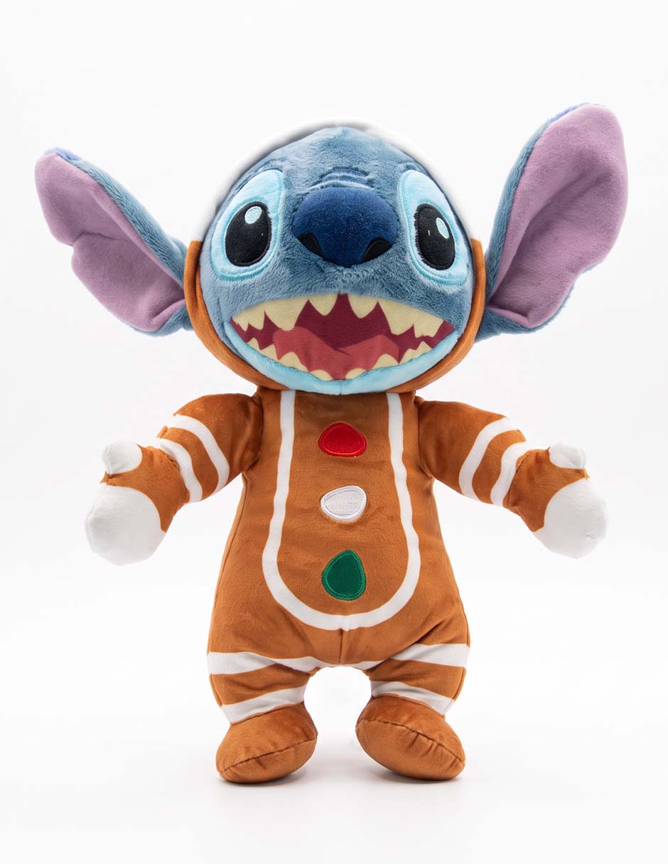 Peluche de Stitch galleta jengibre Lilo & Stitch de 34 cm Peluche de Stitch galleta jengibre Lilo & Stitch de 34 cm