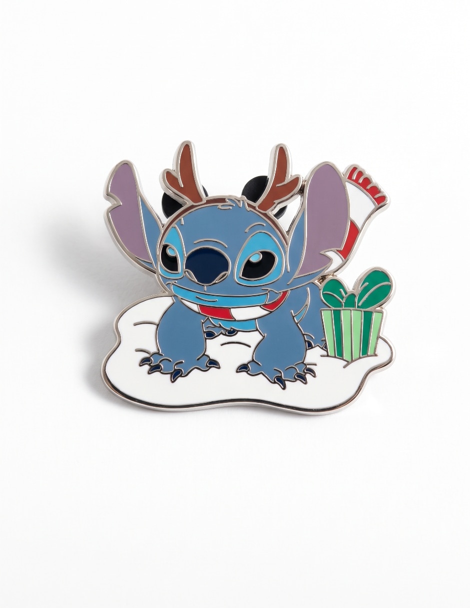 Pin navideño de metal Stitch Pin navideño de metal Stitch