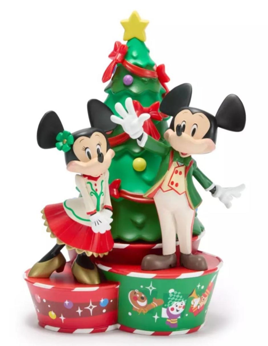 Figura decorativa Disney Navidad de Resina