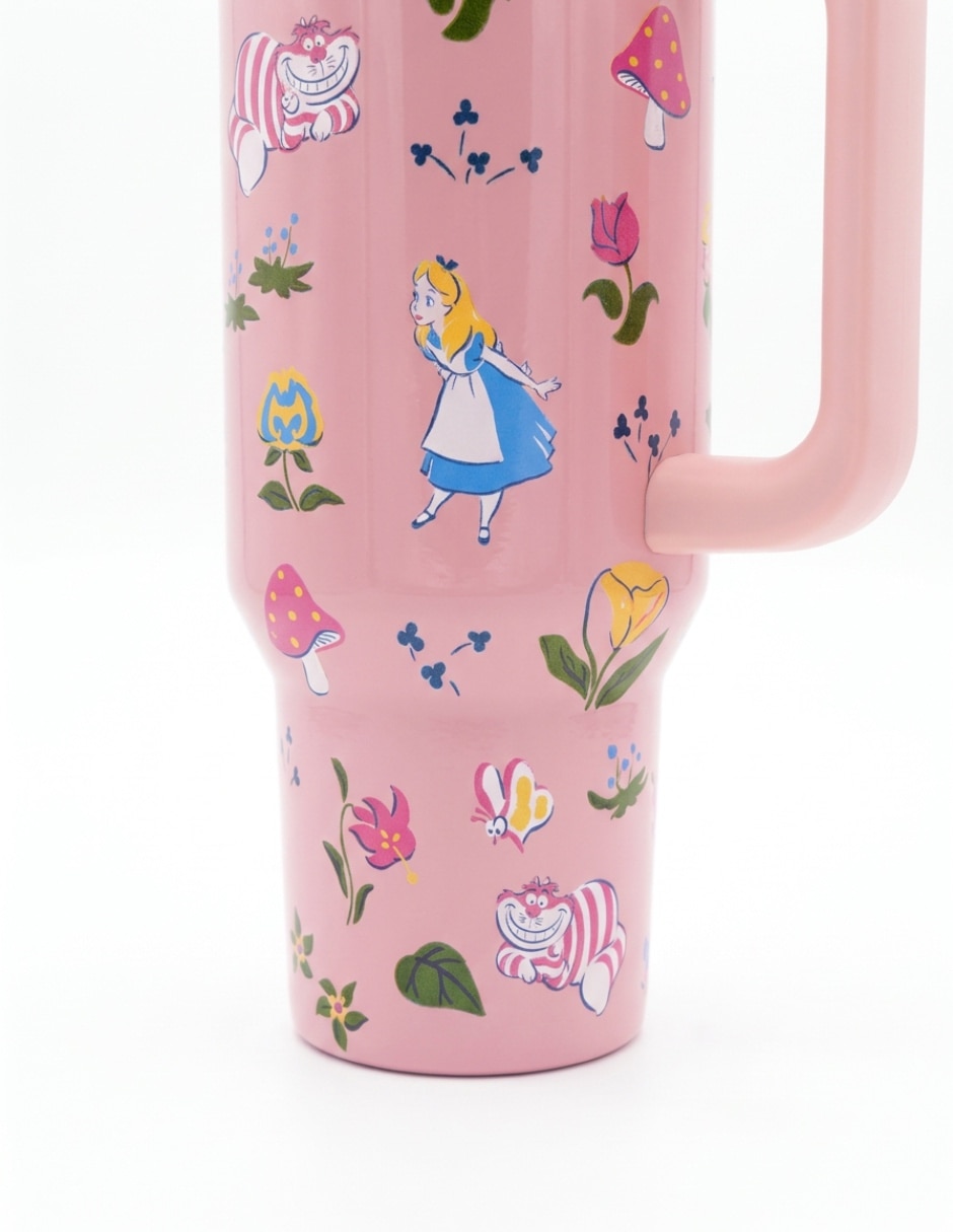 Tumbler Alice In The Wonderland con tapa rosca 2
