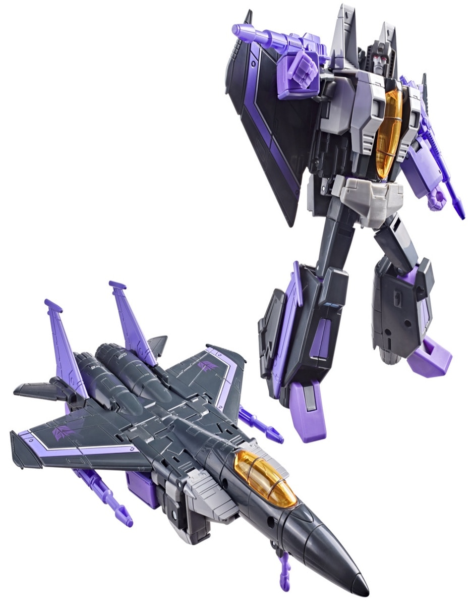 Figura de acción articulada The Movie Skywarp Especial 2 en 1 1