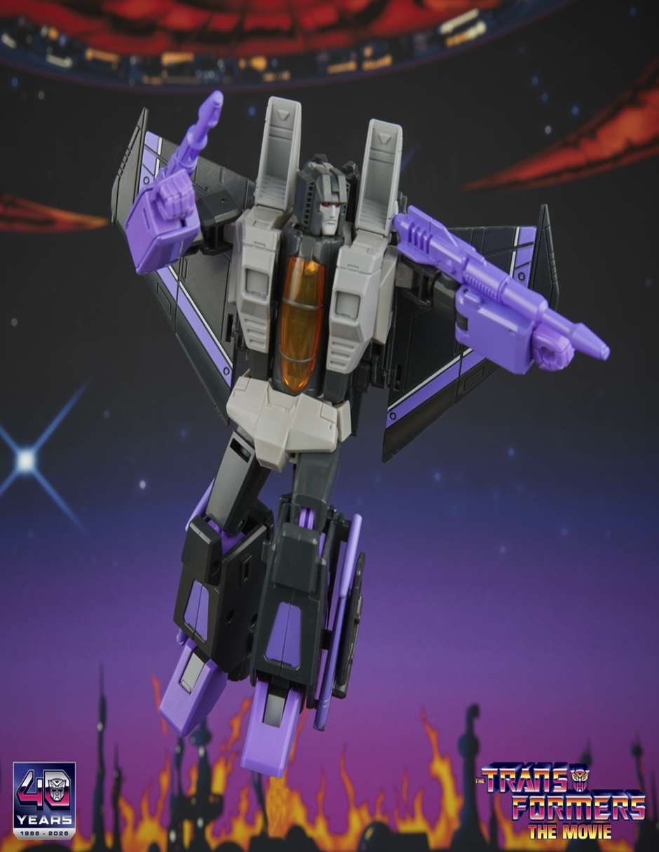 Figura de acción articulada The Movie Skywarp Especial 2 en 1 13