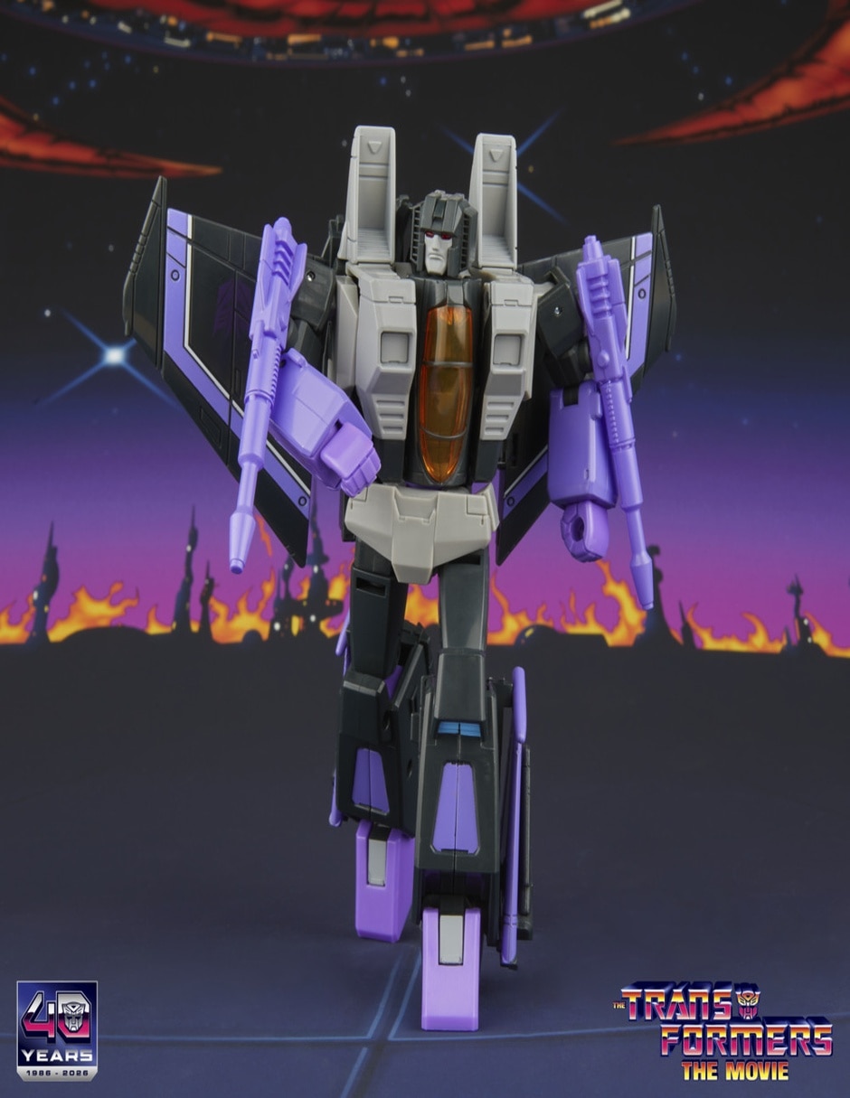 Figura de acción articulada The Movie Skywarp Especial 2 en 1 12